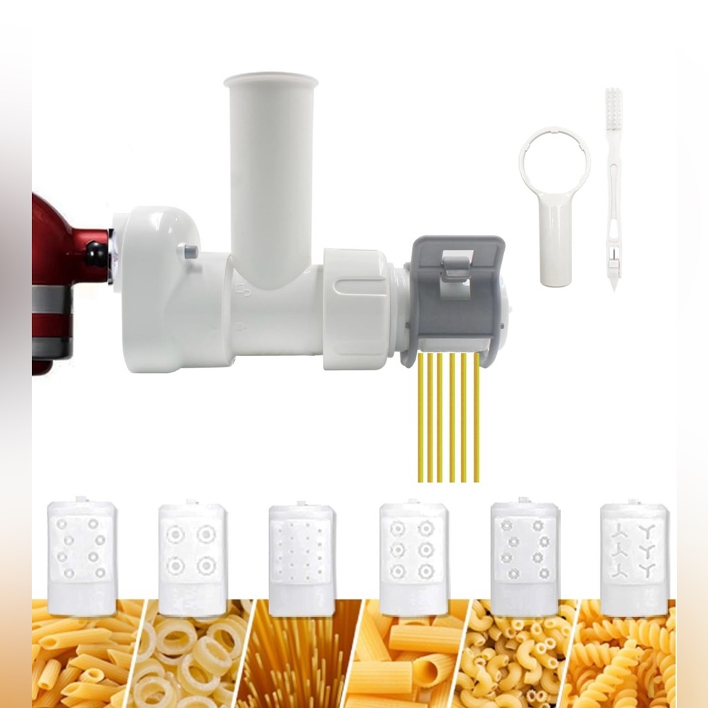 Pasta Maker Attachment for Kitchen Aid Stand Mixers